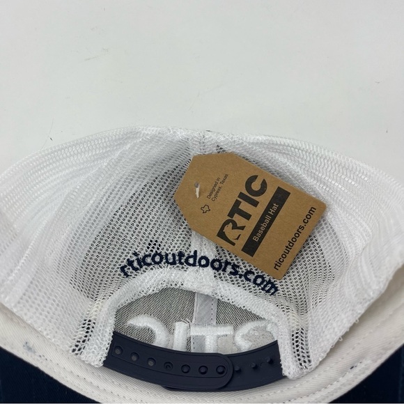 NWT RTIC Logo truckers Cap - Navy - Picture 4 of 5